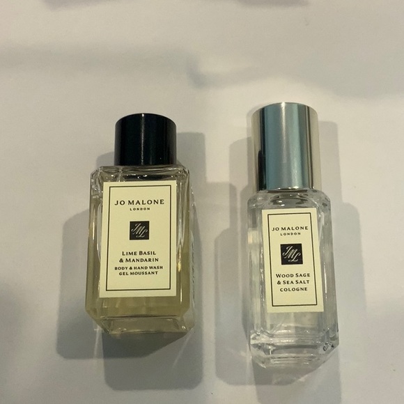 Jo Malone Wood Sage and Sea Salt miniature lime Basil and Mandarin body - Picture 2 of 2